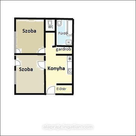 Lelle-Kert Apartman 01 발라톤엘 외부 사진